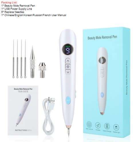 Laser Plasma Mole/Freckle/Skin tag/Wart Removal Pen