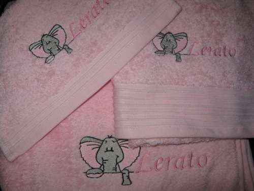 Personalized bath towel