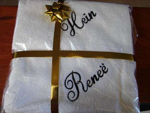 Bath towel gift set