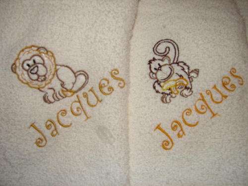Personalized Baby Embroidered Nappies