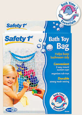 Safety 1st Bath Toy Bag + dino mates bath book