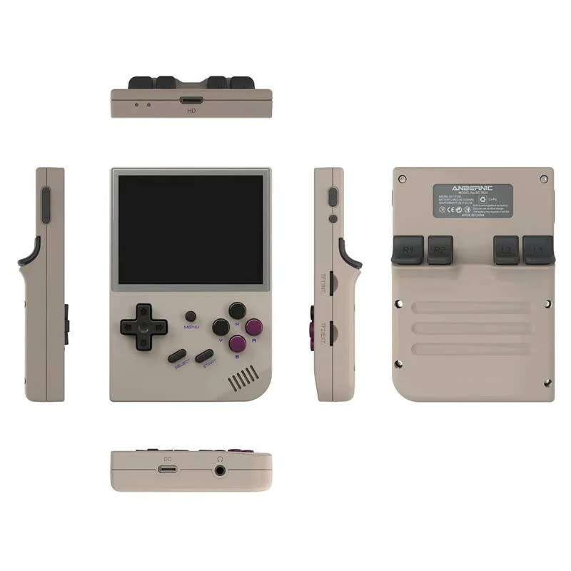 Anbernic RG35XX Retro Handheld Gaming Console 64GB - Grey