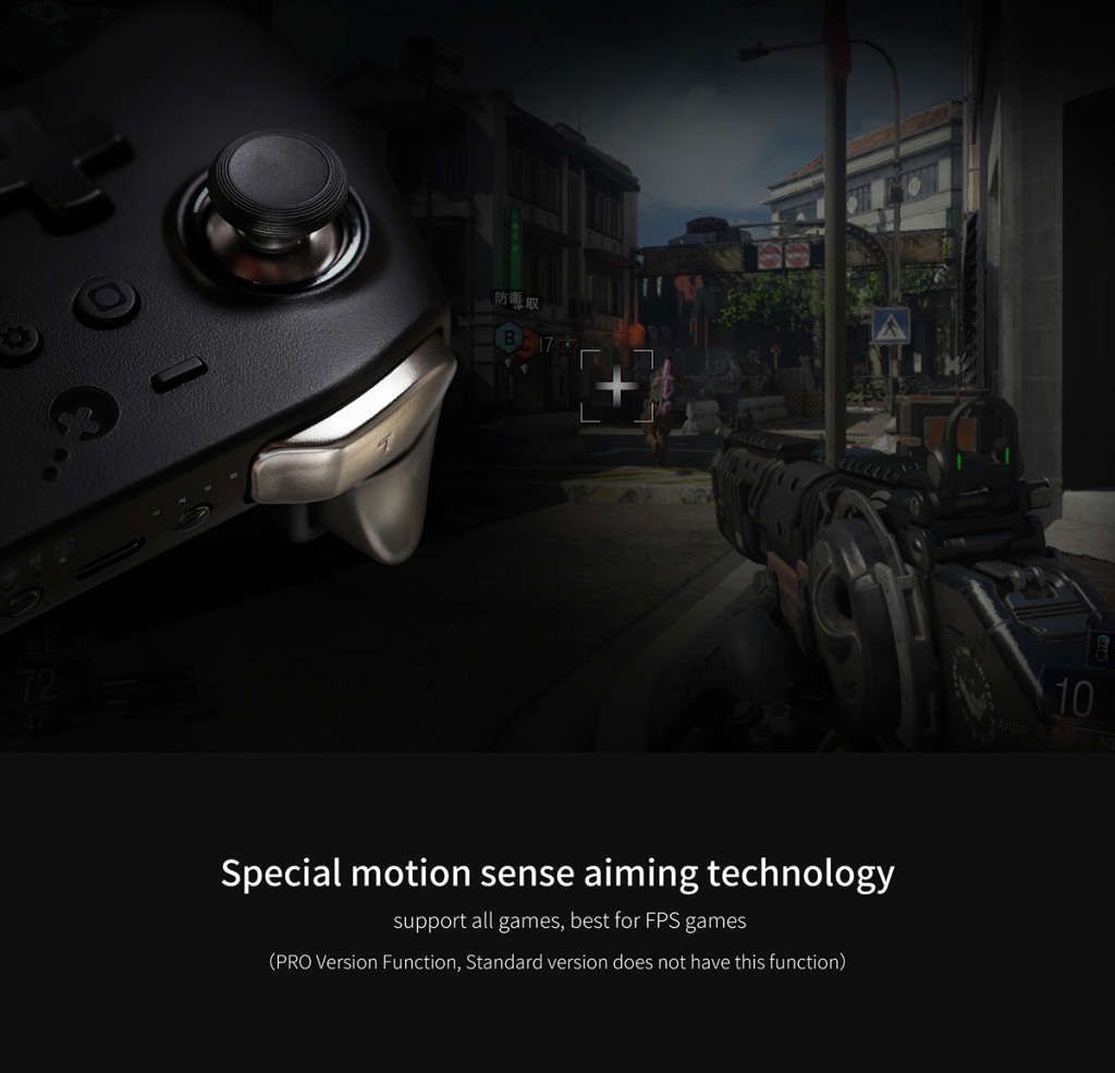 Gullikit KingKong2 Pro multi-platform Hall Effect Controller - Black