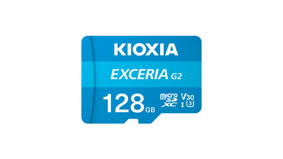 128Gb Kioxia Exceria G2 microSDXC UHS-1 Card