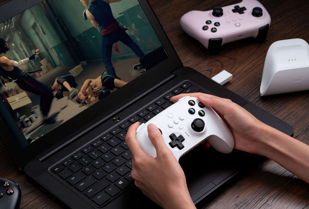 8BitDo Ultimate 2.4g Hall Effect Controller with Charging Dock for PC - 4 Colours Available