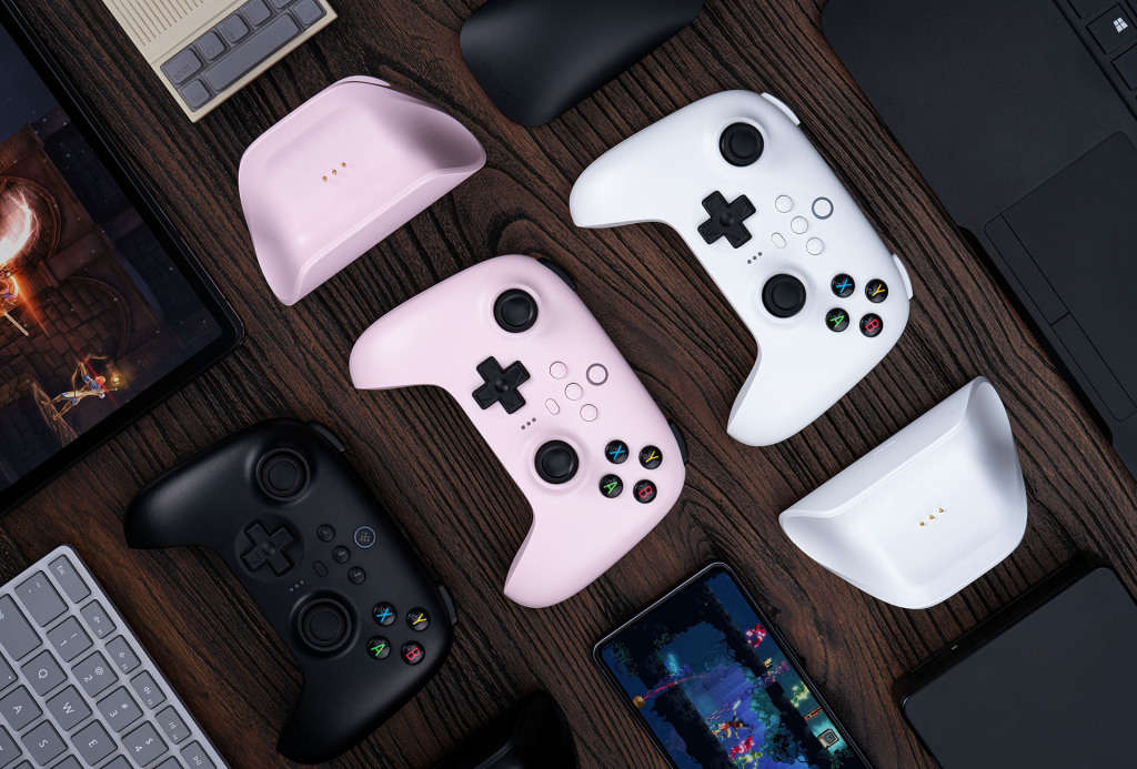 8BitDo Ultimate 2.4g Hall Effect Controller with Charging Dock for PC - 4 Colours Available