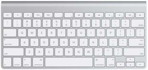Apple Wireless Keyboard with backlit