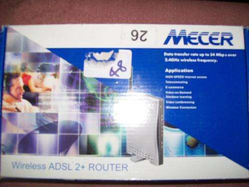 MECER WIRELESS ASDL 2+ ROUTER