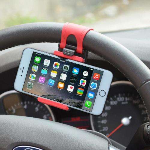 Universal Cellphone Holder for Car Steering Wheel