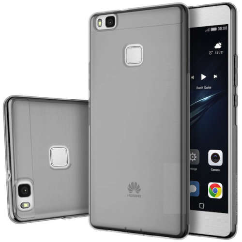 Grey Transparent Matte TPU Gel Skin Cover Case for Huawei P9 LITE