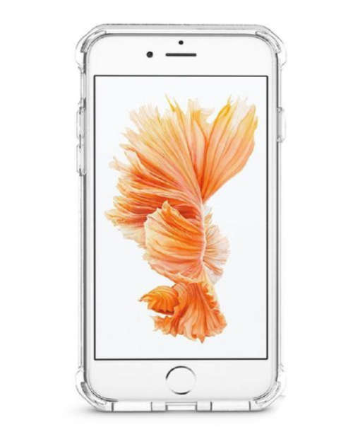 Shockproof TPU Cover Case for iPhone 7 and 8 - Clear / Transparent