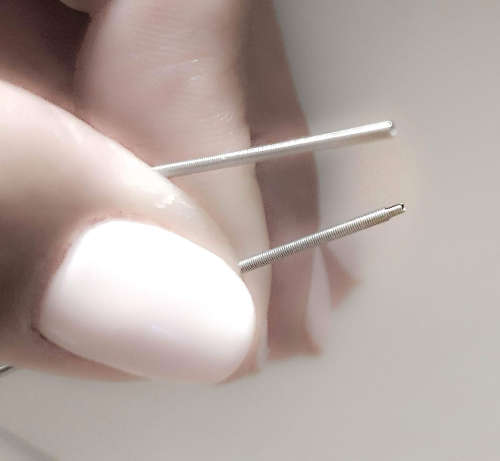 Black, Gold and Silver Stretchies - Guitar String Coil Bracelets - Set of 12