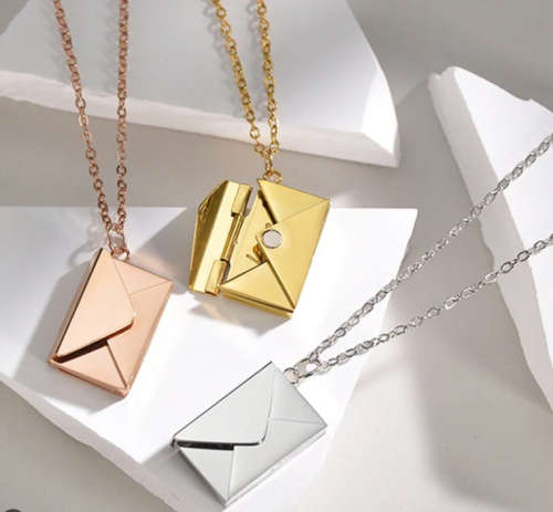 Envelope Necklaces