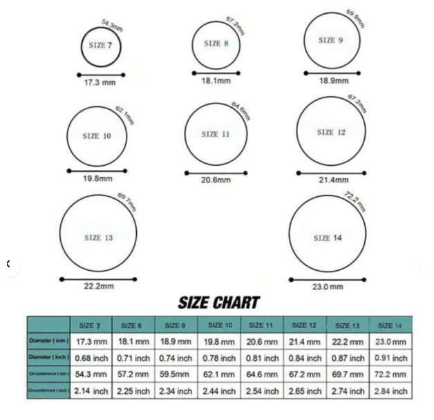 Men`s Stainless Steel Silver Colour Ring (Large Size) Kindly see sizing image attached. Size 13