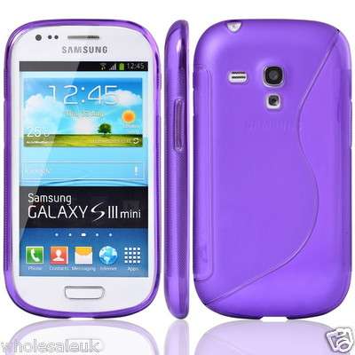 Purple Samsung S3 Mini Streamline Case including Screen Guard