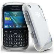 Clear S Line TPU Case for BlackBerry 9320 including Screen Guard