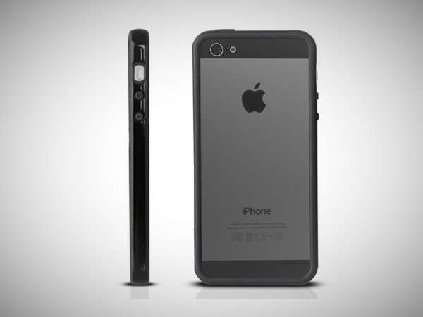 Black iPhone 5 Bumper including Screen Guard