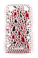 Baby Pink Diamante Bling Cover Case for BlackBerry 9380