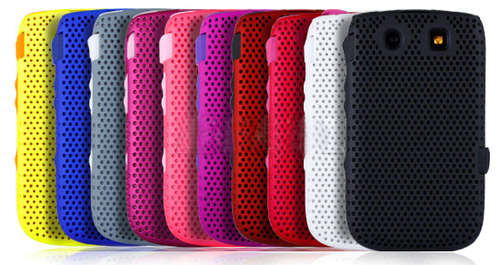 BlackBerry Torch 9800 9810 Case - Front and Back (White)