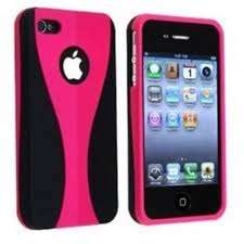 Pink Wine Cup Hard Case for iPhone 4 / 4s