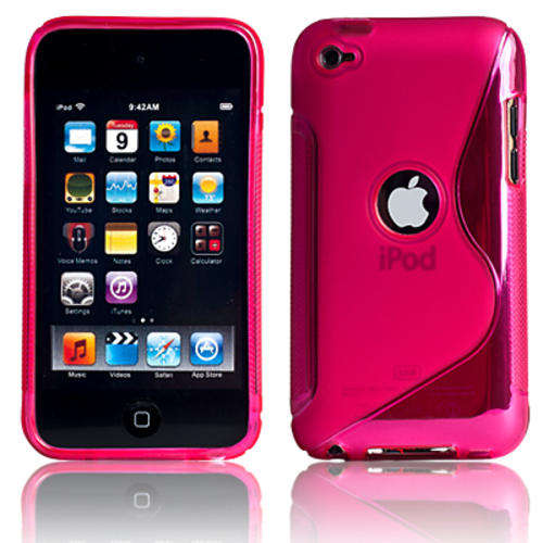 Pink Streamline Case for Apple iPod Touch 4 ( 4th Generation )