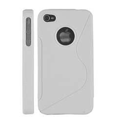 White S Line Cover Case for iPhone 4 / 4s