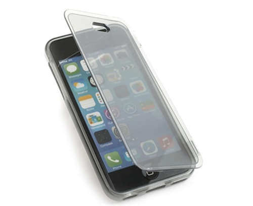 Clear iPhone 5c Transparent Flip Cover Case