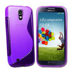 Purple Samsung Galaxy S4 Mini i9190 Streamline Cover Case
