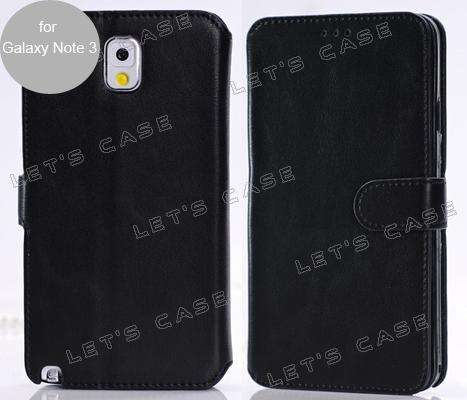 Samsung Galaxy Note 3 Flip Case - Black