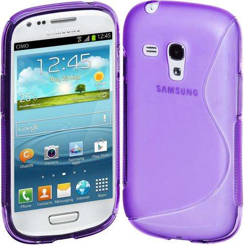 Purple Samsung Galaxy S3 Mini i8190 Streamline Cover Case