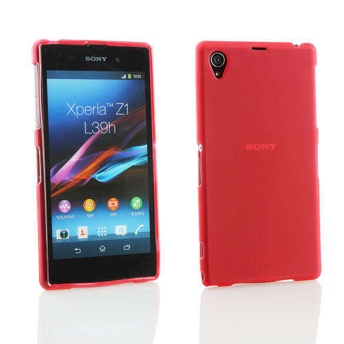 Red Frosted Sony Xperia Z1 L39H Case
