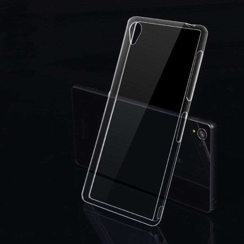 Ultra Thin Transparent Case for the Xperia M4 Aqua + 2 FREE Screen Protectors