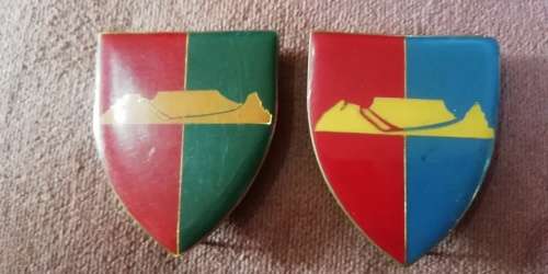 SADF WP COMMAND WORKSHOP SHOULDER FLASH x 2 ( 6  x pins )