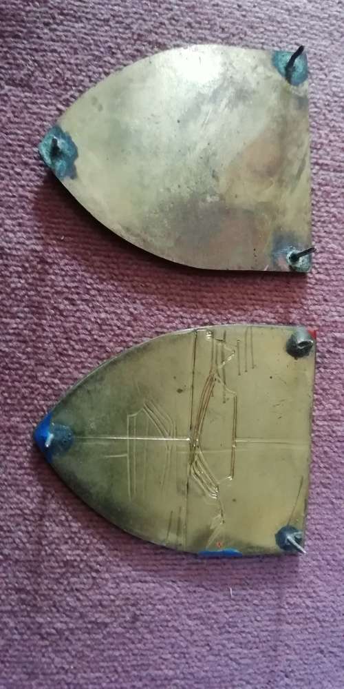 SADF WP COMMAND WORKSHOP SHOULDER FLASH x 2 ( 6  x pins )