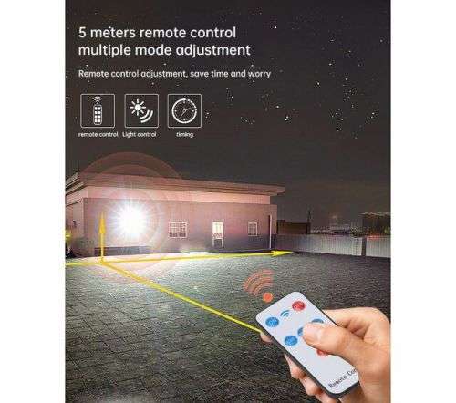 GDPLUS GD2202 Solar Floodlight with remote
