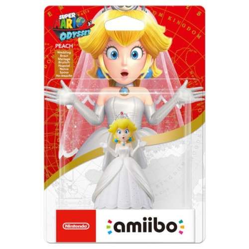 Wedding Peach Super Mario Odyssey Amiibo LOW START