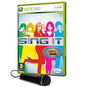 BRAND NEW : DISNEY SING IT WITH MICROPHONE : MUSIC FROM CAMP ROCK & OTHERS