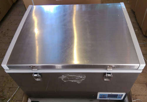 45 liter stainless steel 12V Camping Fridge Freezer