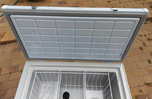 95 liter stainless steel 12V Camping Fridge Freezer
