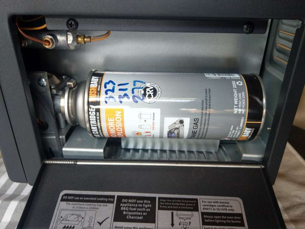 Portable Butane Gas Oven - great for Loadshedding and Camping