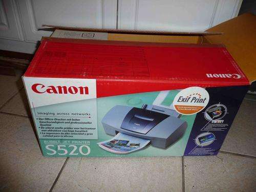 Canon S520 single ink jet colour printer complete
