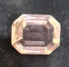 11 carat unmounted smokey quartz stone