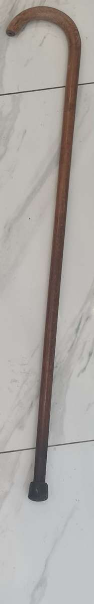 Vintage wooden walking stick.