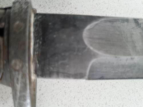 German Mauser M1898/05 bayonet, used in 1915