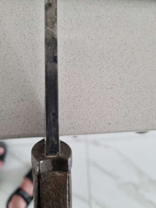 German Mauser M1898/05 bayonet, used in 1915