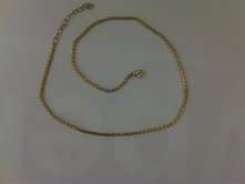 24ct Gold Plated, 42cm with 6cm extender