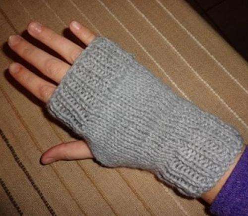 Knitted Fingerless Gloves - made to order