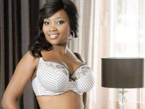 Bigger Bust Bras: Beautiful Black & White striped Playtex Bra 36G