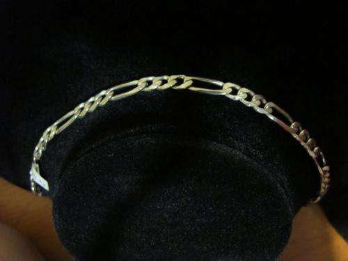 CRAZY R1 START! Quality Sterling Silver (925) Heavy, Bulky Bracelet (14.3g)