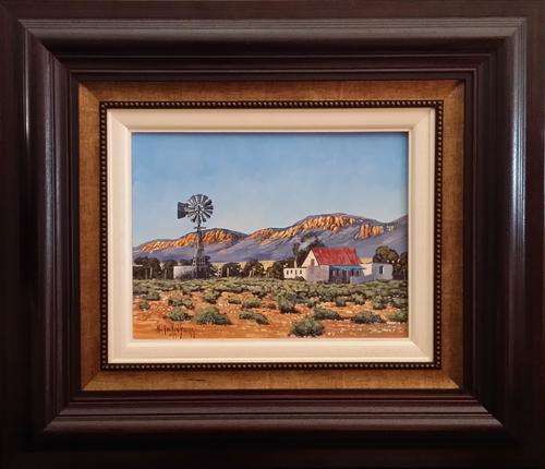 Original Painting by NIC VAN RENSBURG - Karoo Toneel -  400 x 300